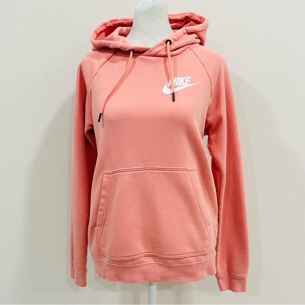 Nike Sportswear‎ Hoodie Woman’s Size XS Pockets Pink Work Out Gym
